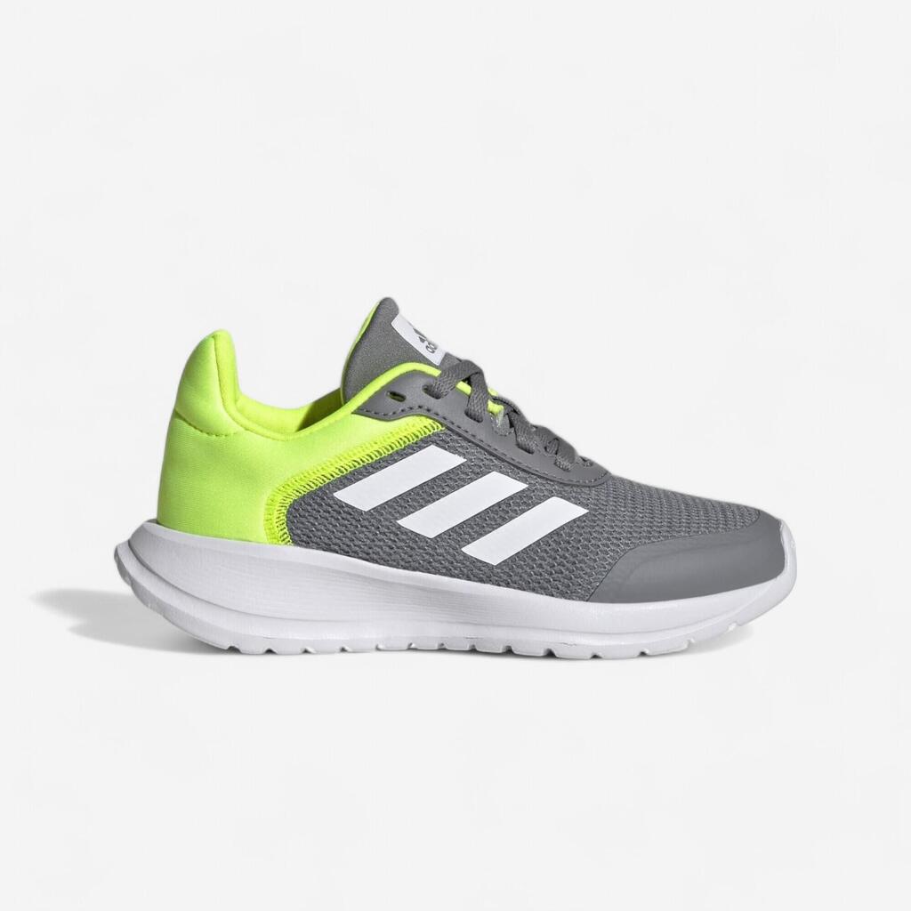 Detské tenisky Adidas Tensaur run na šnúrky od 35 do 39 sivo-zelené